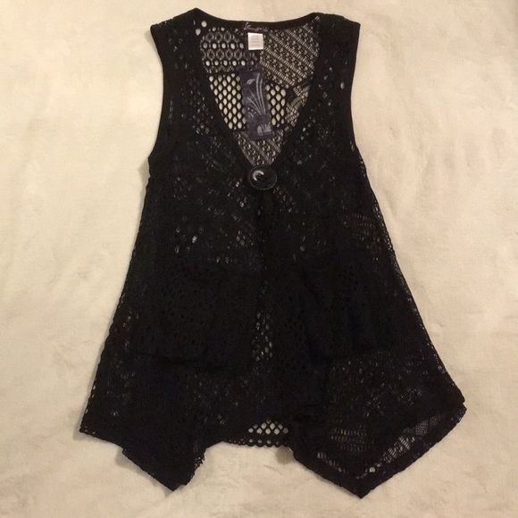 Other - 💥SALE! NEW Black Mesh Versatile Tank/Swim Cover